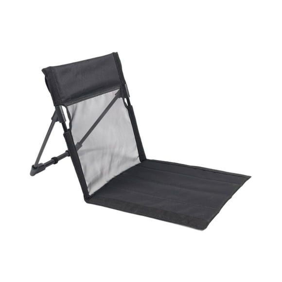 Black Foldable Beach Chair With Backrest 31.5X15.75In Portable Lightweight Fabric Aluminum Frame Outdoor Reclining Lounge Chair For Camping Beach Park Picnic Travel Fishing Relaxation Blac