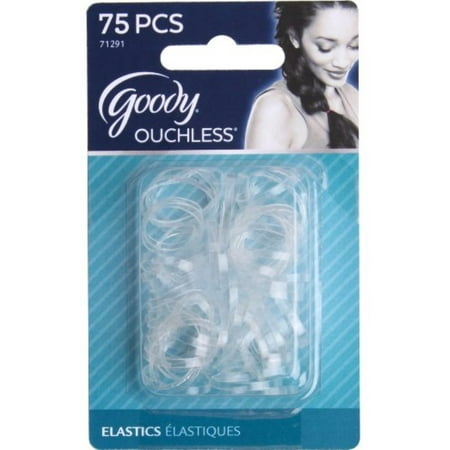 Goody Goody Ouchless Clear Polybands No Metal Gentle Hair