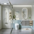 thumbnail image 3 of HOROW Smart Toilet with Heated Bidet, Tankless Toilet with Dual Flush 1/1.27 GPF,  Floor Mounted HR-T16S, 3 of 14