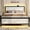 White, variant on Rustic Bed Frame Queen Size with Barn Door Headboard, LED Bed Frame with Charging Station, Industrial Platform Metal Bed Frames, No Box Spring Needed, Easy Assembly, White