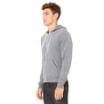 thumbnail image 3 of Bella + Canvas Unisex Poly-Cotton Fleece Full-Zip Hoodie, 3 of 3