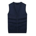 thumbnail image 2 of Gioberti Mens V-Neck Button Down Knitted Cardigan Vest, 2 of 4