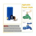 thumbnail image 2 of Water Faucet Lock Outdoor/Kitchen/Garden Hose Tap Faucet Lock Anti-Theft Child-Proof Metal Faucet P, 2 of 5