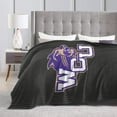 thumbnail image 4 of Western Carolina University Fleece Blanket, Very Soft Microfiber Flannel Blanket for Couch Warm and Cozy for All Seasons, 4 of 6