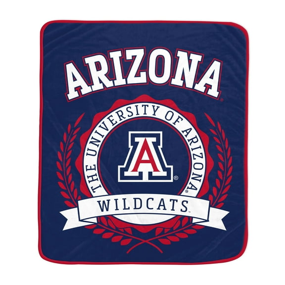 Pegasus Arizona Wildcats 50" x 60" University Crest Ultra Soft Blanket