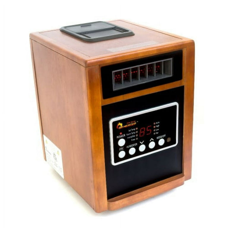 Dr. Infrared Heater DR-998 1500 Watt - Advanced Dual Heating System with  Humidifier- Oscillation Fan u0026 Remote Control - Walmart.com