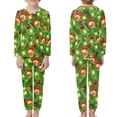 thumbnail image 2 of Renewold Family Christmas Pjs Matching Sets Baby Matching Jammies for 7-8 Years Old Boys Girls Holiday Xmas Sleepwear Set 2 Pieces Xmas Ball Candy Canes Nightwear, 2 of 5