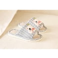 thumbnail image 3 of BRIGHTFUFU Zapatillas grises con diseño de cerdo de dibujos animados, zapatos transpirables para niños, mocasín suave antideslizante para niños (adecuado para talla 31-32), 3 of 7