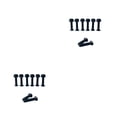 thumbnail image 4 of ZheElen Skate Board Bridge Nails Nut Set Replacement Parts Longboard Tools Hardware Professional Boarding Screws Supplies Black 29mm 2Set, 4 of 6
