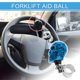 thumbnail image 3 of Perilla del volante de coche de 30.5mm Calavera pequeña Rotador de volante para SUV Camiones Pickup Semirremolques Furgonetas Barcos Azul 1 Pc, 3 of 7
