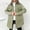 Army Green, variant on Black and Friday Clothing Sales Idoravan Women's Quilted Puffer Coat,Womens Warm Solid Hoodless Jacket Slim Winter Parkas Outwear Black S
