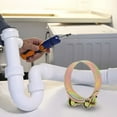 thumbnail image 3 of Bgsha 1pc Repair Tool Exhaust Welding Hardware Steel Bolt Pipe Clip Hose Clamps, 3 of 9