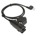 thumbnail image 3 of Adaptador de manos libres PTT de 2 pines Plug and Play U94 Bling Bling para Alan para radio Midland, 3 of 12