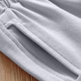 thumbnail image 5 of Spazoro Toddler Girls Boys Sweatpants, Long Sleeve Elastic Waist Baggy Solid Casual Jogger for Sports Gray Size 4-5T, 5 of 7