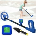 thumbnail image 3 of Metal Detector with LCD Screen Sound Prompt IP68 Waterproof Gold Detector High Sensitivity Metal Lightweight Finder for Kids Beginners, 3 of 6