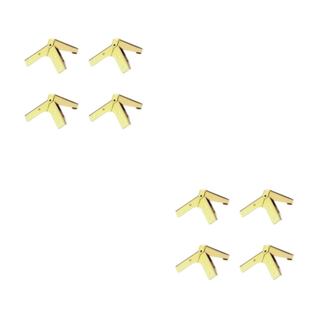 Eigraketly 4 Uds. De patas prácticas para muebles de Metal, instalación y ajuste sin esfuerzo, patas para muebles Trigon Type1 NO1