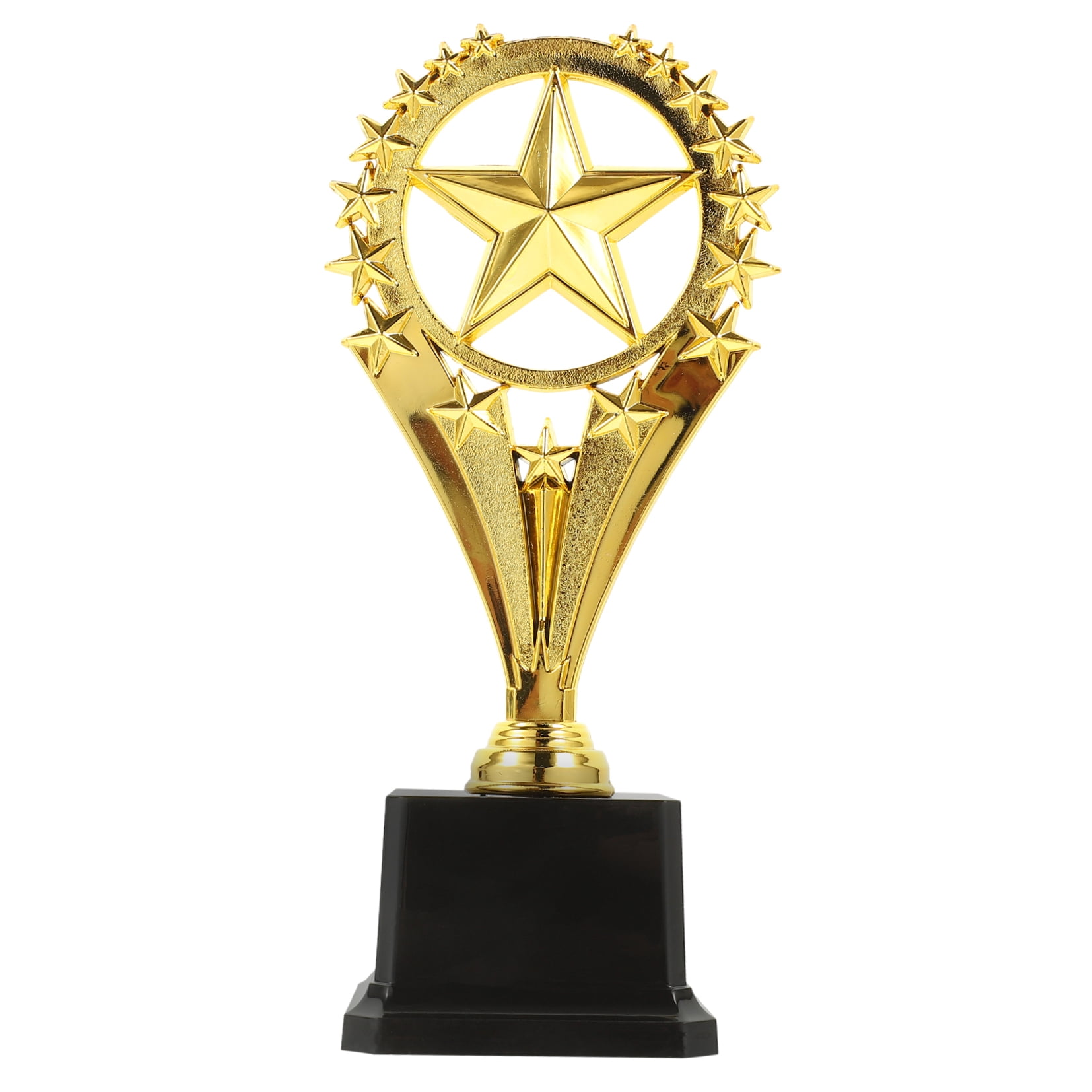 MLINS Durable Plastic Trophy Award for Kids Golden Color Lightweight Safe Creative Prize Cup 6.5 Inches Tall
