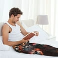 thumbnail image 5 of Honiee Cool Tiger for men - a sleek fusion of Straight Pajama Pants, versatile Lounge Pants, and cozy Sleepwear, all rolled into one-Medium, 5 of 6