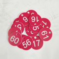 thumbnail image 3 of Numbered Tags Label Tags Clothes Coat Hanger Office Index Supply 1-100 Number PBB, 3 of 5