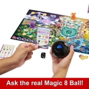 لعبة Magic 8 Ball Magical Encounters Board للأطفال ، لعبة عائلية تعاونية مع Real Magic 8 Ball