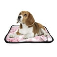 thumbnail image 2 of PKQWTM Beautiful Pink Cherry Blossom Sakura Flower Pet Dog Cat Bed Pee Pads Mat Cushion Potty Dogsblankets Crate Bed Kennel 25x30 inch, 2 of 3