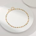 thumbnail image 5 of Beaded Choker Necklaces for Women 18k Gold Plated Dainty Gold Choker Necklaces for Women, 5 of 6