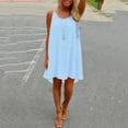 thumbnail image 5 of Women Beach Dress Fluorescence Female Summer Dress Chiffon Voile Women Dress Summer Style Women Clothing Large Size, 5 of 5