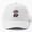 White, variant on Bless America Basenji Baseball Cap, Independence Day Dog Theme, Fourth of July Gift Hat