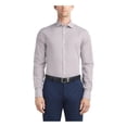 thumbnail image 1 of Camisa de vestir Tommy Hilfiger, entallada, de sarga elástica, para hombre, azul, 1 of 6
