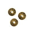 thumbnail image 5 of Espaciador de Aleación de Oro Retro Gloria 100 Piezas Joyería DIY, 5 of 5