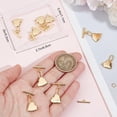 thumbnail image 3 of 1 Box 10Pcs Heart Toggle Clasp Bulk Real 18K Gold Plated Brass Metal Golden Smooth Hearts Shaped T-Bar Connector Closure Clasps Making Necklace Bracelet DIY Crafts Accessories Real 18K Gold Plated, 3 of 6