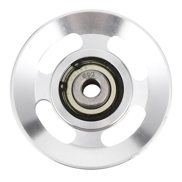 Polea de aleación de aluminio para gimnasios domésticos, rodamientos de bolas de 3,5 pulgadas, poleas para gimnasio, polea universal, rueda de polea, cable de acero para fitness