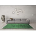 thumbnail image 3 of Ahgly Company Indoor Rectangle Oriental Green Industrial Area Rugs, 5' x 8', 3 of 4