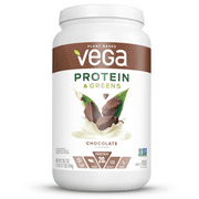 Vega Plant Protein & Greens Powder, Chocolate, 20g Protein, 1.8 Lb