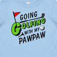 thumbnail image 4 of Inktastic Going Golfing with my Pawpaw- kids golf Boys or Girls Baby T-Shirt, 4 of 5