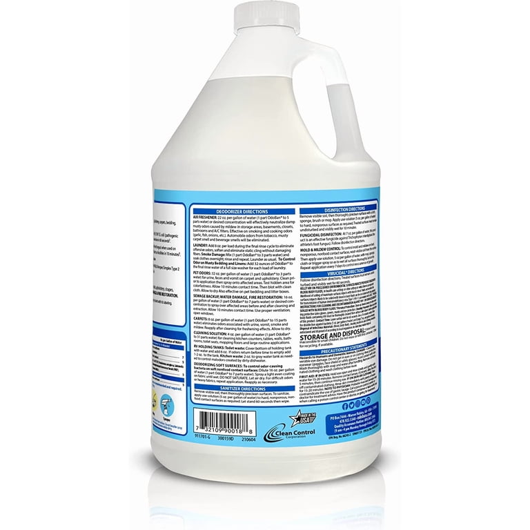 OdoBan Odor Eliminator Concentrate, Fresh Linen, 1 Gal photo 2