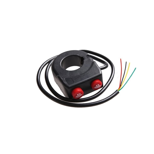 Motorcycle ATV 22mm Handlebar Horn and Headlight Combination Switch Button Motor Switches Turn Signal Motorcycle Parts