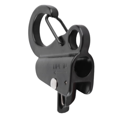 Rupoun Boat Anchor Hook Sliding Knotless System Quick Release Tie Down Stainless Steel Clip 8000lb Load for 3/8in-5/8in Rope (13.00 inches / 33.02 cm)