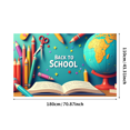 thumbnail image 1 of Back to School Banner Classroom Decor Education Supplies Vibrant Backdrop for School Events Photography Props Welcome Sign Party Supplies Learning Environment, 1 of 4