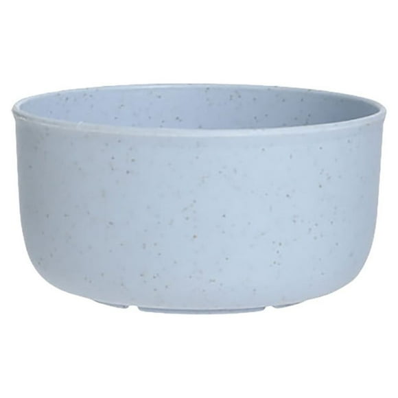 ENMJIAW 15 OZ Cereal Bowls,Wheat Straw Bowl,Lightweight Noodle Soup Rice Salad Bowls for Kids Children Toddler Blue