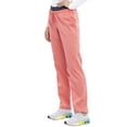 thumbnail image 3 of Cherokee Workwear Revolution Women's Scrubs Pant Mid Rise Tapered Leg Drawstring WW105, 3 of 6