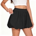 thumbnail image 2 of Antinious Child Girls Solid Adjustable Waist Versatile Fashion Sport Casual Shorts, 2 of 5