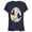 Navy Blue, variant on Junior's Frozen Easter Egg Silhouettes Graphic Tee Navy Blue Large