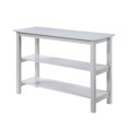 thumbnail image 1 of Boraam 77416 Landry Console Table, White & Light Gray, 1 of 1