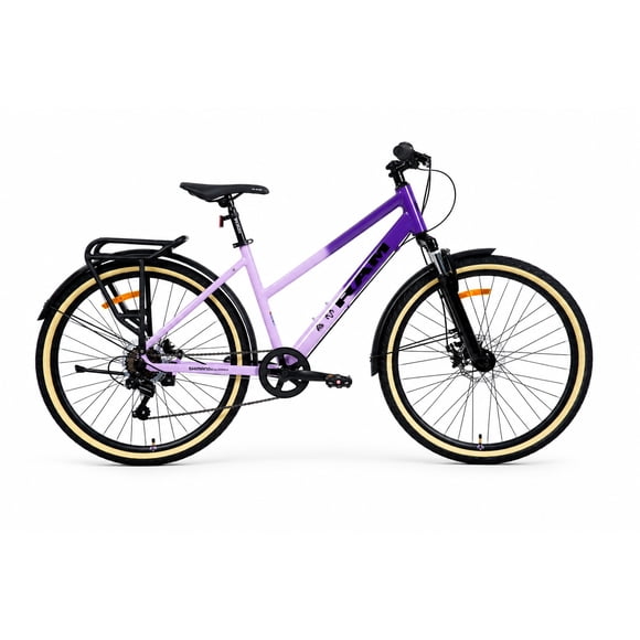 Bicicleta de Montaña tipo City R26, Lila