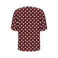 thumbnail image 6 of Neewe Womens Tops Basic Summer Printed T Shirts Short Sleeve Dressy Casual Loose Fit Cute Tee Clothes Trendy Fashion Outfits, 6 of 7