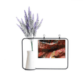 thumbnail image 1 of multicolor st texture art illustration pattern artificial lavender flower vase bottle card, 1 of 2