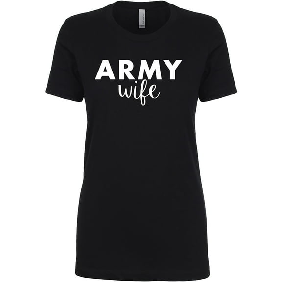 Army Wife Womens crewneck tee