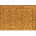 thumbnail image 1 of Ahgly Company Indoor Rectangle Oriental Orange Industrial Area Rugs, 2' x 4', 1 of 4