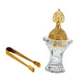 thumbnail image 4 of yotijay Arabian Burner with Tongs 4.5x14cm Rose Embossed for, 4 of 9